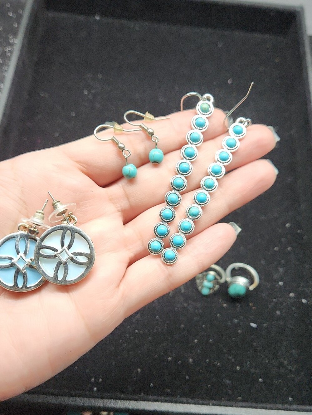 Turquoise Silver-Tone Bundle - Picture 11 of 14